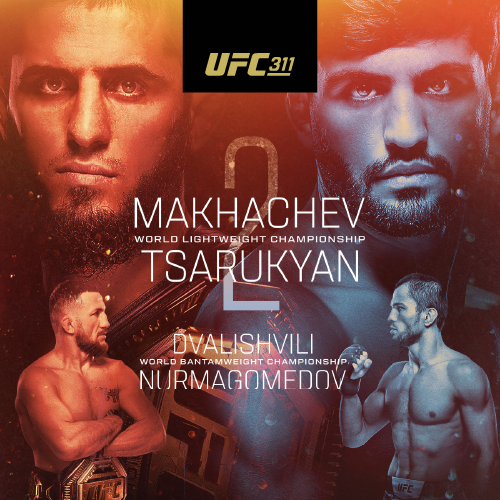 UFC 311 - Islam Makhachev vs Arman Tsarukyan | Lightweight Title Bout