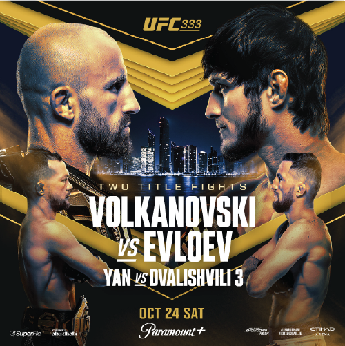 UFC 333 | Watch FREE in our BetMGM Sportsbooks