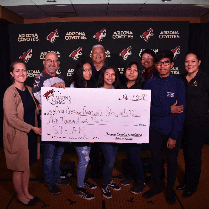 coyotes donation