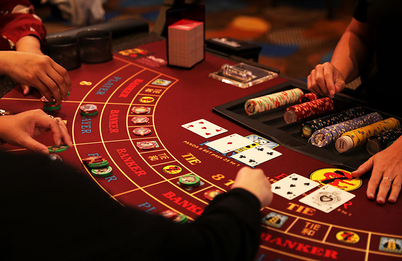 clearwater river casino table games