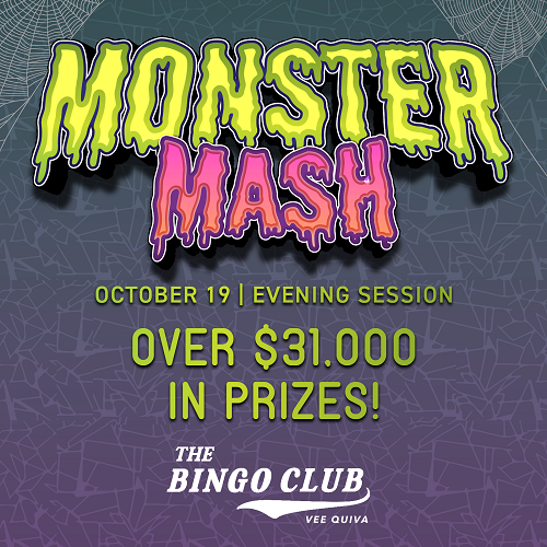 Monster Mash Bingo | Oct 19