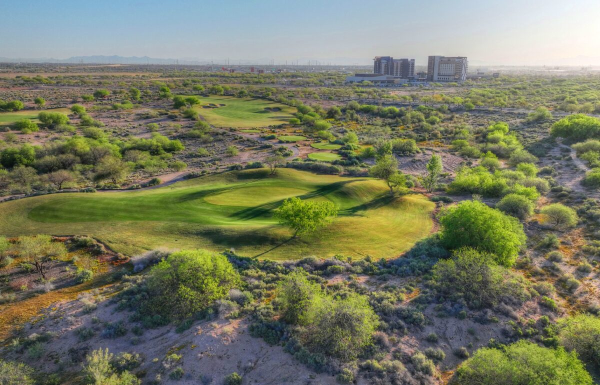 Devils Claw Hole 4 and 5 aerial