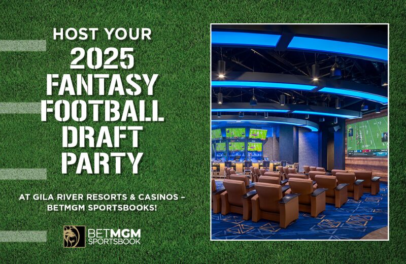 Fantasy Football Draft Parties at BetMGM Sportsbooks
