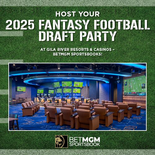 Fantasy Football Draft Parties at BetMGM Sportsbooks