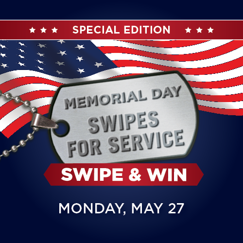 Memorial Day Swipes For Service