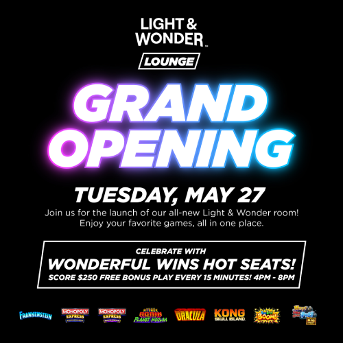 Light & Wonder Lounge at Lone Butte