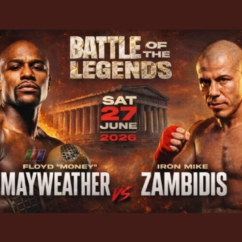 Mayweather vs Zambidis | Watch free in the BetMGM Sportsbook