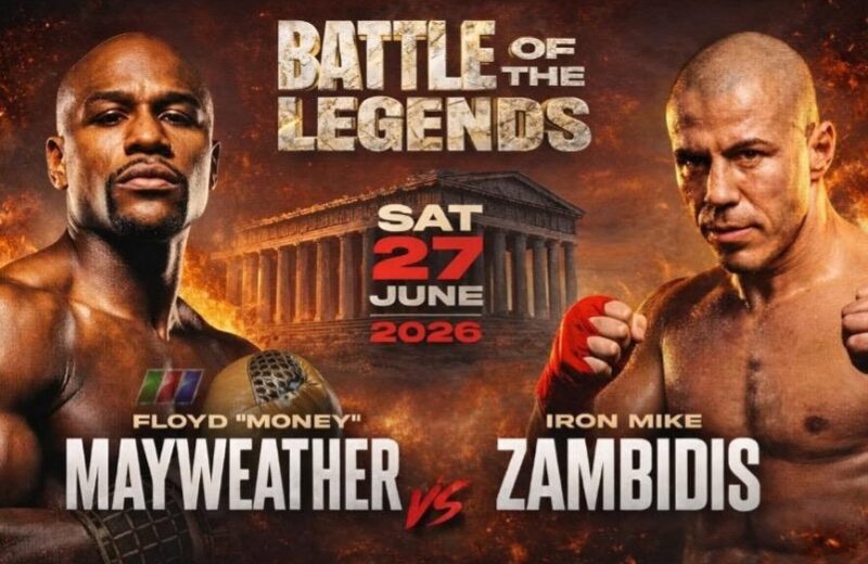 Mayweather vs Zambidis | Watch free in the BetMGM Sportsbook