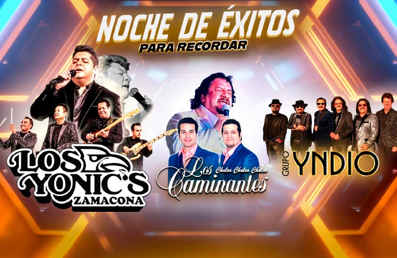 Los Yonics, Los Caminantes Y Grupo Yndio