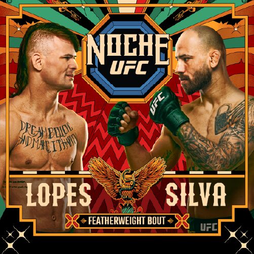 Noche UFC: Lopes vs Silva in Chandler and Laveen