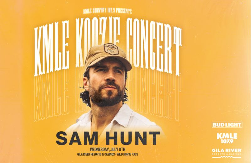 KMLE Koozie Concert with Sam Hunt