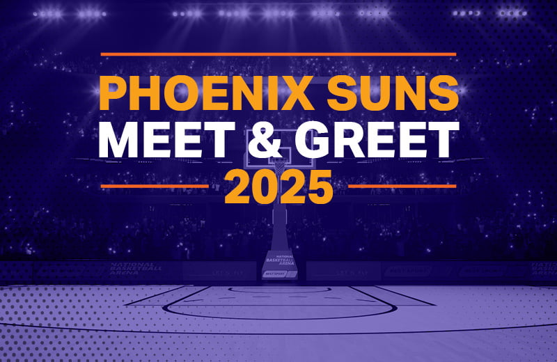 Phoenix Suns Meet & Greet in Chandler and Laveen, AZ