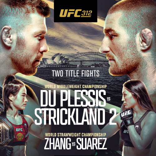 UFC 312 - Du Plessis vs Strickland | World Middleweight Championship