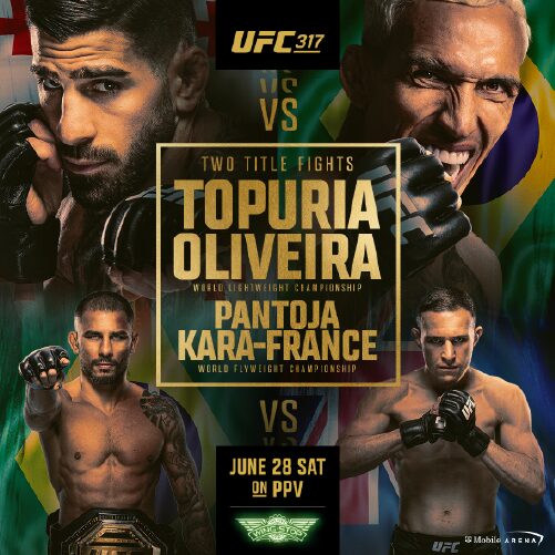 UFC 317 | June 28 in Chandler and Laveen, AZ