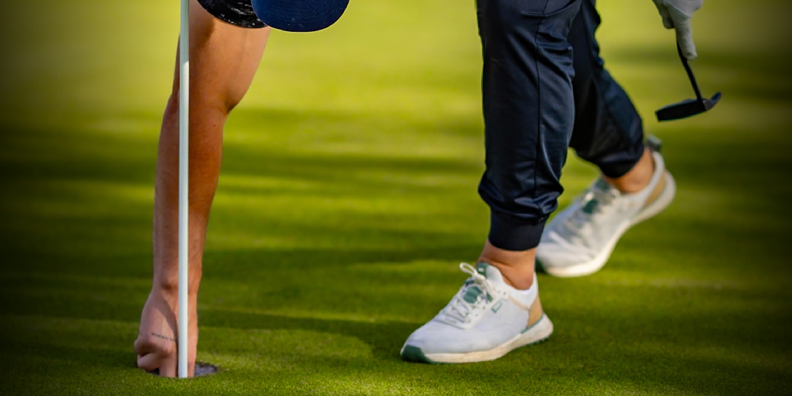 pick up golf ball